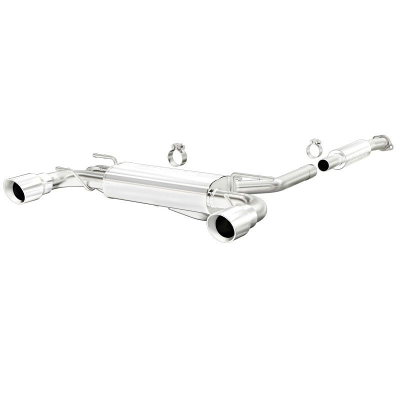 Magnaflow 15157 FITS: MagnaFlow 13 Scion FR-S / 13 Subaru BRZ Dual Split Rear Exit Stainless Cat Back Performance Exhaust