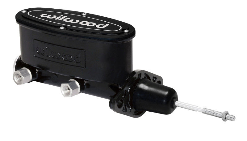 Wilwood 260-9439-BK FITS High Volume Tandem Master Cylinder - 7/8in Bore Black-W/Pushrod