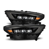 AlphaRex 880114 FITS 880114 FITS 15-17 Ford Mustang NOVA LED Proj HL Alpha-Black w/Activ Light/Seq. Signal + Switchback DRL