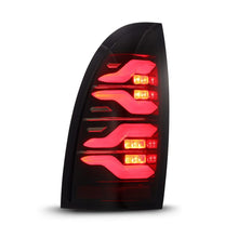 Load image into Gallery viewer, AlphaRex 680070 FITS 05-15 Toyota Tacoma LUXX LED Taillights Blk/Red w/Activ Light/Seq Signal