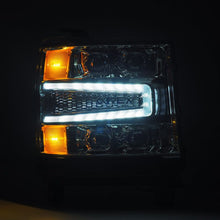 Load image into Gallery viewer, AlphaRex 880238 FITS 16-18 Chevy 1500HD NOVA-Series LED Proj Headlights Chrm w/Actv Lgt/SeqSig &amp; DRL(Req 810023)