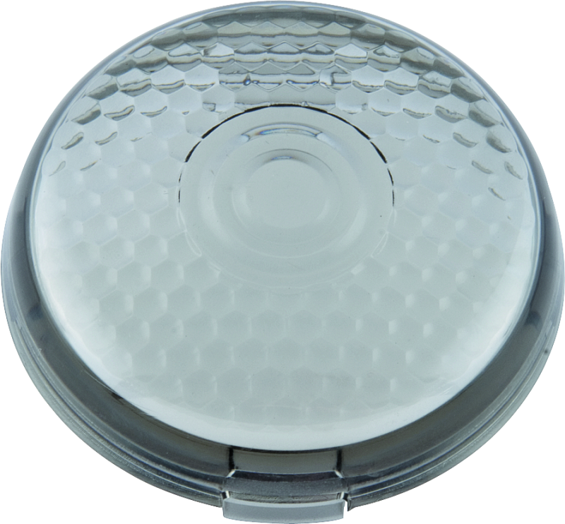 Bikers Choice Rplcmnt Hnycmb Circle Lens Smk