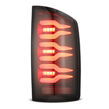 Load image into Gallery viewer, AlphaRex 641040 FITS 07-08 Dodge Ram 1500/07-09 Dodge Ram 2500+3500 Luxx-Series LED Tail Lights (Pair) Black