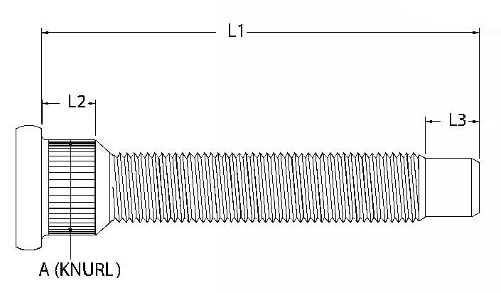ARP Ford Rear Disc Brakes / Chrysler Front 5 Wheel Stud Kit
