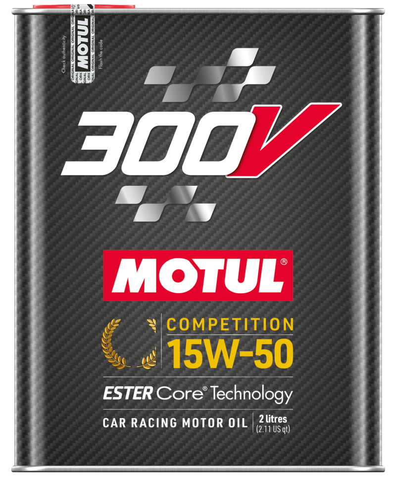 Motul 110860 FITS 2L 300V Competition 15W50