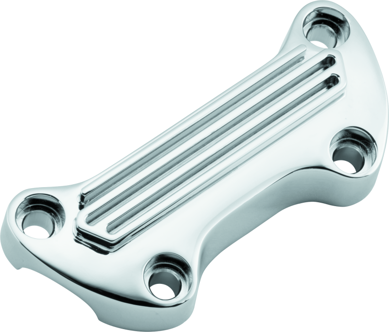 Bikers Choice Chrm Finned Hndlbar Clamp