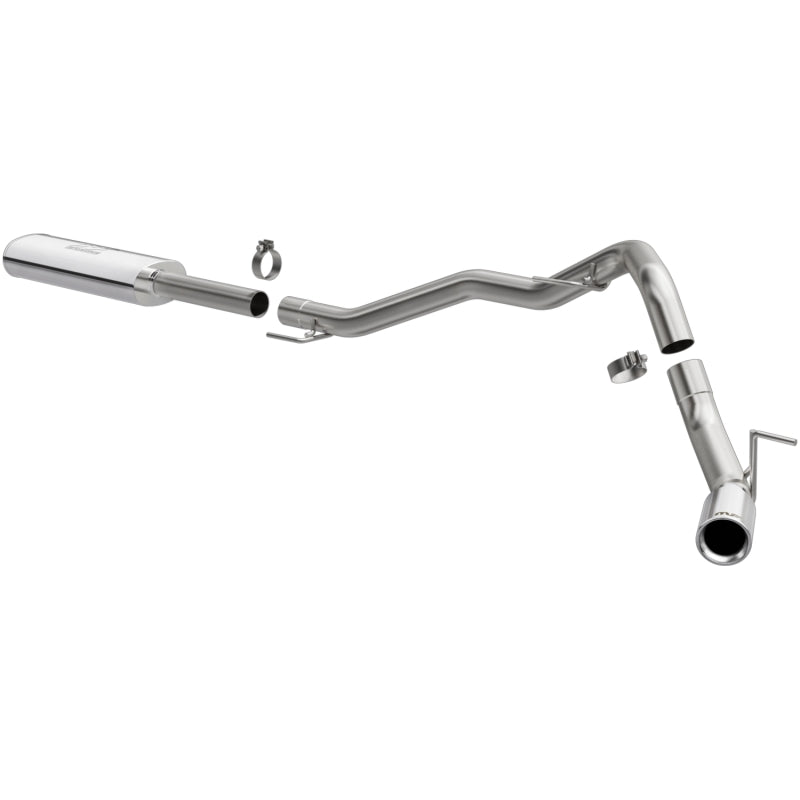 Magnaflow 19483 FITS: MagnaFlow 2020 Jeep Gladiator 3in Street Series Side Rear Exit Cat-Back Exhaust w/Polished Tips
