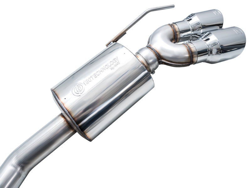 AWE Tuning 3015-42625 FITS 2020+ Ford Explorer ST Touring Edition Exhaust w/ Chrome Silver Tips
