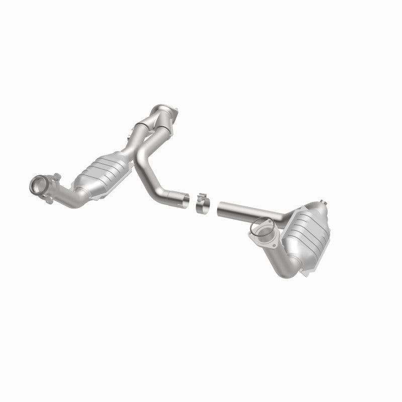 Magnaflow 93419 FITS MagnaFlow Conv DF 02-06 Cadillac Escalade / 02-06 Chevy Avalanche 5.3L Dual Conv Y-Pipe Assembly 2WD
