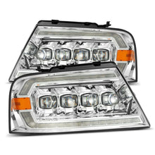 Load image into Gallery viewer, AlphaRex 880129 FITS 04-08 Ford F150 / 06-08 Lincoln Mark LT NOVA LED Proj Headlights Chrome w/Activ Light/Seq