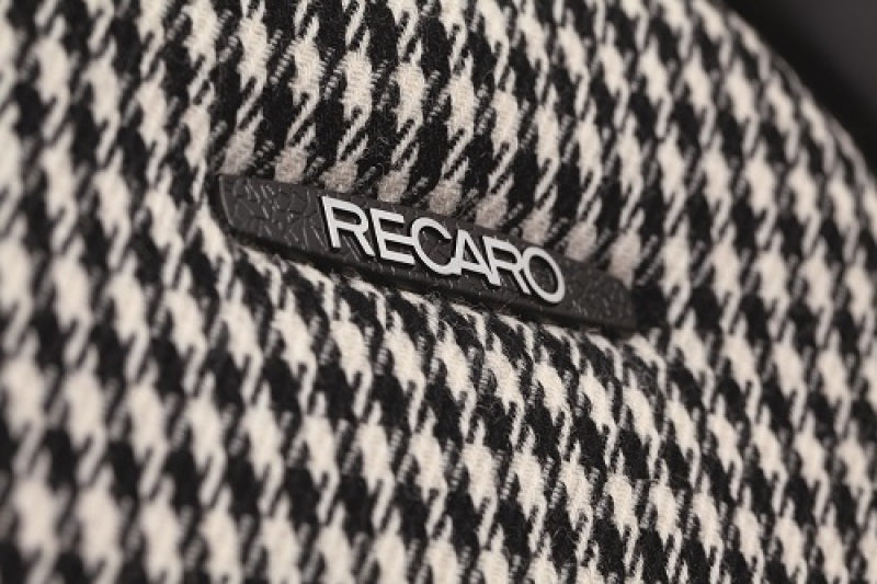 Recaro 087.00.0B28-01 - Classic Pole Position ABE SeatBlack Leather/Classic Checkered Fabric