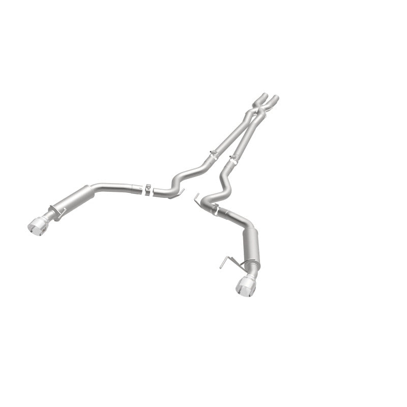 Magnaflow 19099 FITS: MagnaFlow Cat Back, SS, 2.5in, Competition, Dual Split Polished 4.5in Tips 2015 Ford Mustang V6 3.7L