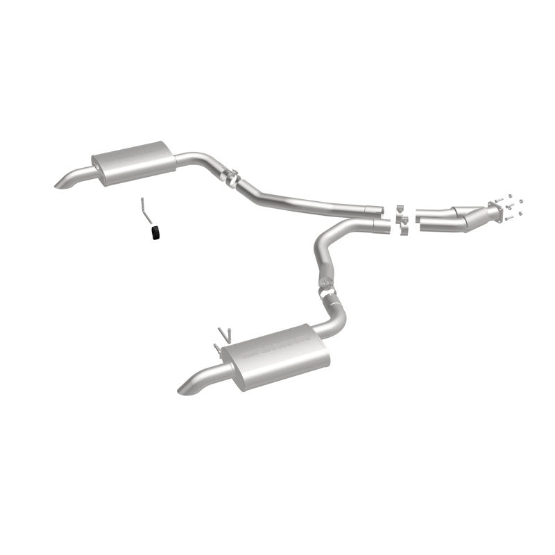 Magnaflow 16710 FITS: MagnaFlow 75-79 Chevy Corvette V8 5.7L Dual Split Rear Exit Stainless Cat-Back Perf Exhaust
