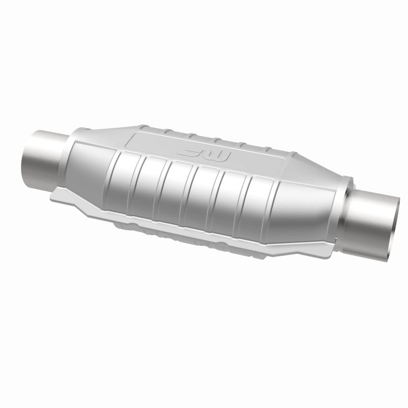 Magnaflow 51006 FITS MagnaFlow Conv Univ 2.5in Inlet/Outlet Center/Center Oval 12in Body L x 6.5in W x 16in Overall L