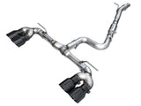 AWE Tuning 3020-43658 FITS AWE MK8 Volkswagen Golf R 3in Track Edition Quad Exhaust - Diamond Black Tips