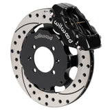 Wilwood Forged Dynalite Front Hat Kit 11.75in SRP Drilled/Slotted Rotor Black Caliper 16+ Miata