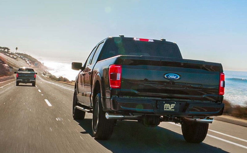 Magnaflow 15306 FITS: MagnaFlow 14 Toyota Tundra V8 4.6L/5.7L Stainless C/b Exhaust Dual same side pass. rear tire