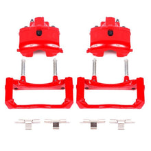 Load image into Gallery viewer, PowerStop S4836 FITS Power Stop 07-09 Chrysler Aspen Rear Red Calipers w/Brackets - Pair