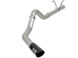 afe Large Bore-HD DPF-Back Exhaust System Dodge Diesel Trucks 07.5-12 L6-6.7L (td)