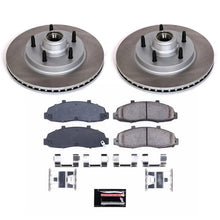 Load image into Gallery viewer, Power Stop 97-00 Ford F-150 Front Semi-Coated Rotor Kit