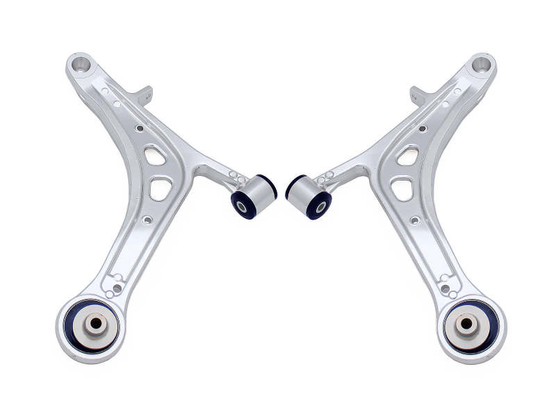 Superpro ALOY0015K - SuperPro 2008 Subaru Impreza WRX STI Front Lower Alloy Control Arm Kit (+Caster)