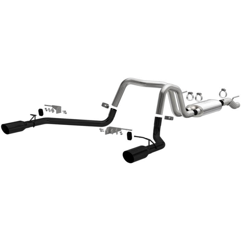 Magnaflow 19562 FITS 21 Ford F-150 Street Series Cat-Back Performance Exhaust System- Dual-Split Rear Exit