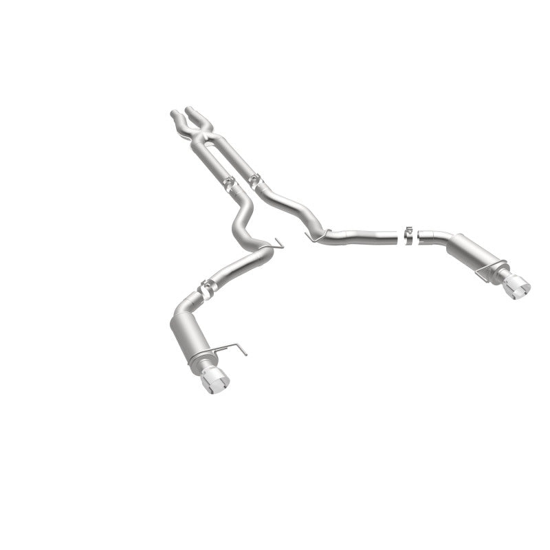 Magnaflow 19101 FITS: MagnaFlow Cat Back, SS, 3in, Competition, Dual Split Polished 4.5in Tips 2015 Ford Mustang GT V8 5.0