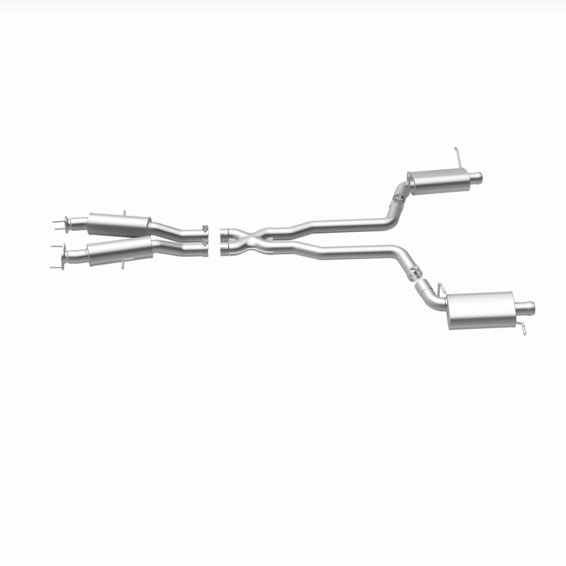 Magnaflow 15064 FITS: MagnaFlow 12 Jeep Grand Cherokee V8 6.4L Dual Split Rear Exit Stainless Cat Back Performance Exhaust