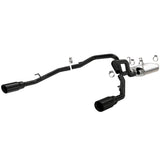 Magnaflow 15363 FITS 15363 FITS: 09-15 Dodge Ram 1500 V8 Dual Spilt Rear Exit Black Stainless C/B Perf Exhaust