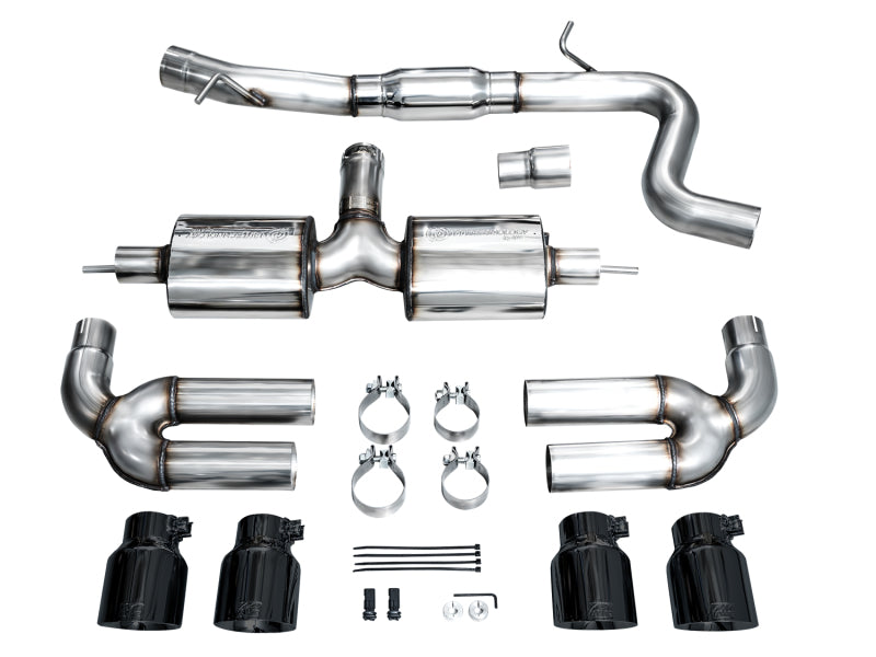 AWE Tuning 3015-43897 FITS AWE 22-24 Audi 8Y S3 Touring Edition Exhaust - Diamond Black Tips