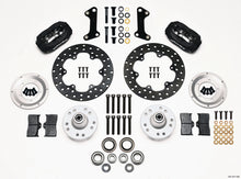 Load image into Gallery viewer, Wilwood 140-1017-BD FITS Forged Dynalite Front Drag Kit Drilled Rotor 67-69 Camaro 64-72 Nova Chevelle