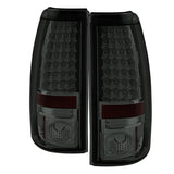 SPYDER 5001764 FITS Spyder Chevy Silverado 1500 03-06 (Does Not Fit Stepside)LED Tail Lights Smke ALT-YD-CS03-LED-SM