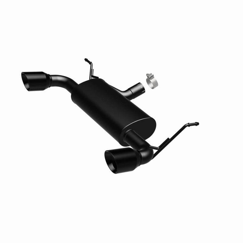 Magnaflow 15160 FITS: MagnaFlow 07-17 Jeep Wrangler JK 3.8/3.6L Dual Split Rear Exit Black Axle-Back Exhaust