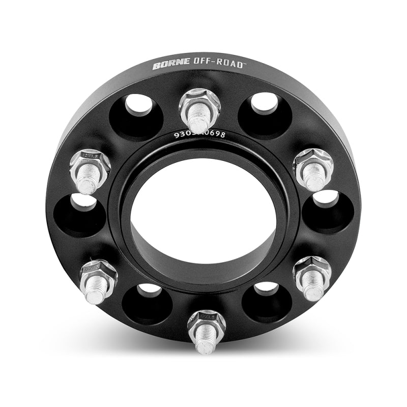 Borne Off-Road BNWS-001-250BK FITS Wheel Spacers - 6x139.7 - 93.1 - 25mm - M12 - Black