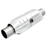 Magnaflow 51356 FITS MagnaFlow Conv Univ 2.5in Inlet/Outlet Center/Center Round 11in Body L x 5.125in W x 15in Overall L