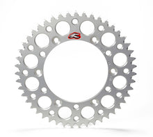 Load image into Gallery viewer, Renthal 95-03 Husqvarna WR/WRE 125/TC 570-610/ Gas Gas Rear Grooved Sprocket - Silver 520-52P Teeth