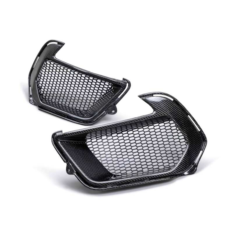 Anderson Composites AC-ADB21FDMUM1 FITS 21-22 Ford Mustang Mach 1 Carbon Fiber Air Duct Bezels