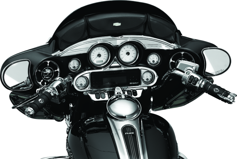 Kuryakyn Stereo Accent 96-13 Fl Touring Models Chrome