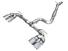 Load image into Gallery viewer, AWE Tuning 3020-42658 FITS AWE MK8 Volkswagen Golf R 3in Track Edition Quad Exhaust - Chrome Silver Tips