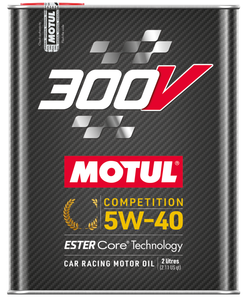 Motul 110817 FITS 2L Synthetic-ester Racing Oil 300V COMPETITION 5W40 10x2L