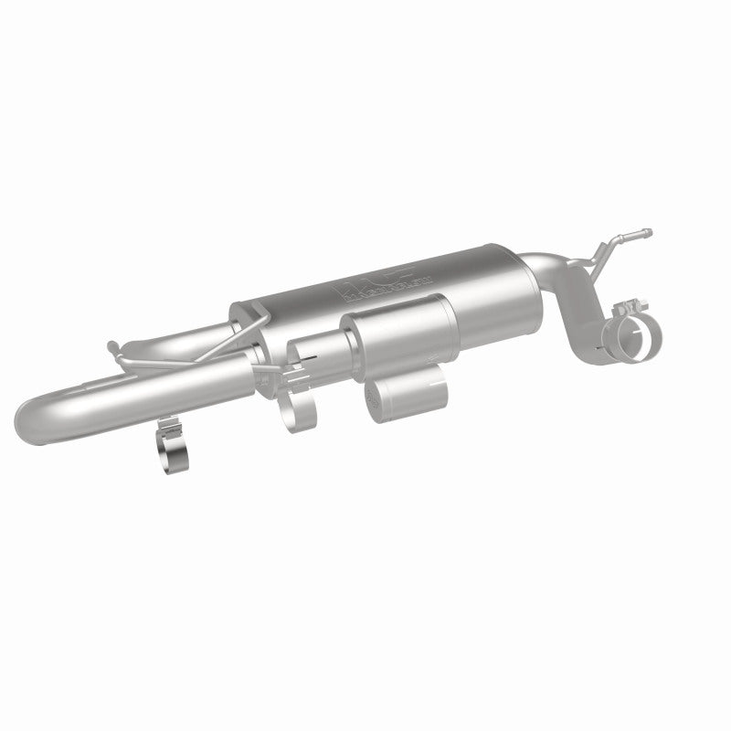 Magnaflow 19668 FITS: MagnaFlow 07-18 Jeep Wrangler JK Overland Series Axle-Back Exhaust System