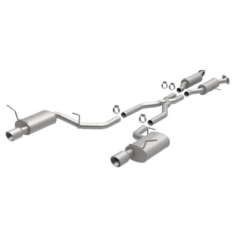 Magnaflow 15068 FITS: MagnaFlow 11-12 Dodge Durango V8 5.7L Dual Split Rear Exit Stainless Cat Back Performance Exhaust