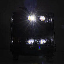 Load image into Gallery viewer, AlphaRex 880236 FITS 16-18 Chevy 1500HD NOVA-Series LED Proj Headlghts Alpha BK Atv Lgt/SeqSig &amp; DRL(Req 810023)