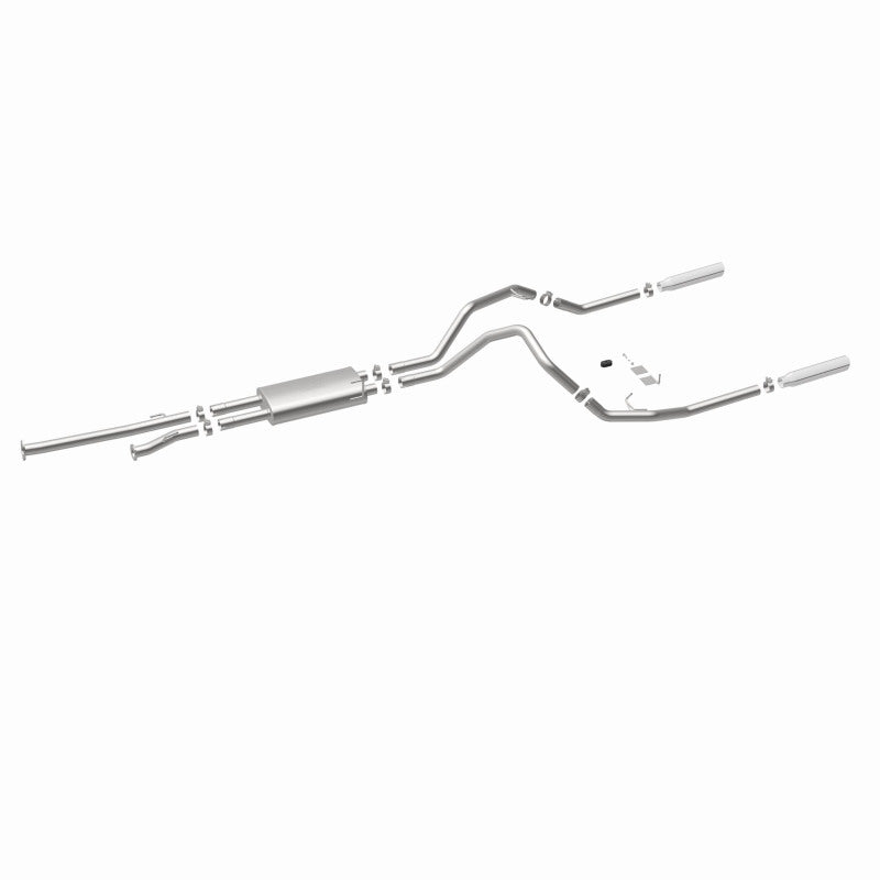 Magnaflow 15305 FITS: MagnaFlow 14 Toyota Tundra V8 4.6L/5.7L Stainless Cat Back Exhaust Dual Split Rear Exit