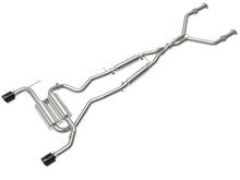 Load image into Gallery viewer, aFe 14-15 Infiniti Q50 V6 3.7L Takeda 2.5in 305 SS Cat Back Exhaust System w/ Black Tips