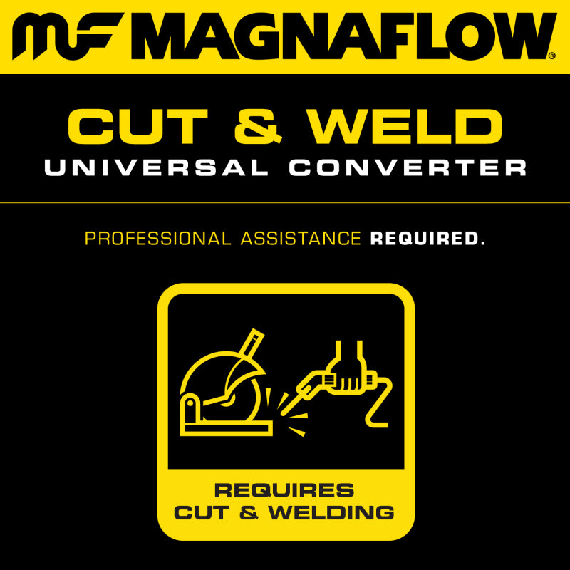 Magnaflow 418004 FITS: MagnaFlow Catalytic Converter 2 in Inlet 2 in Outlet 11 in Length SS