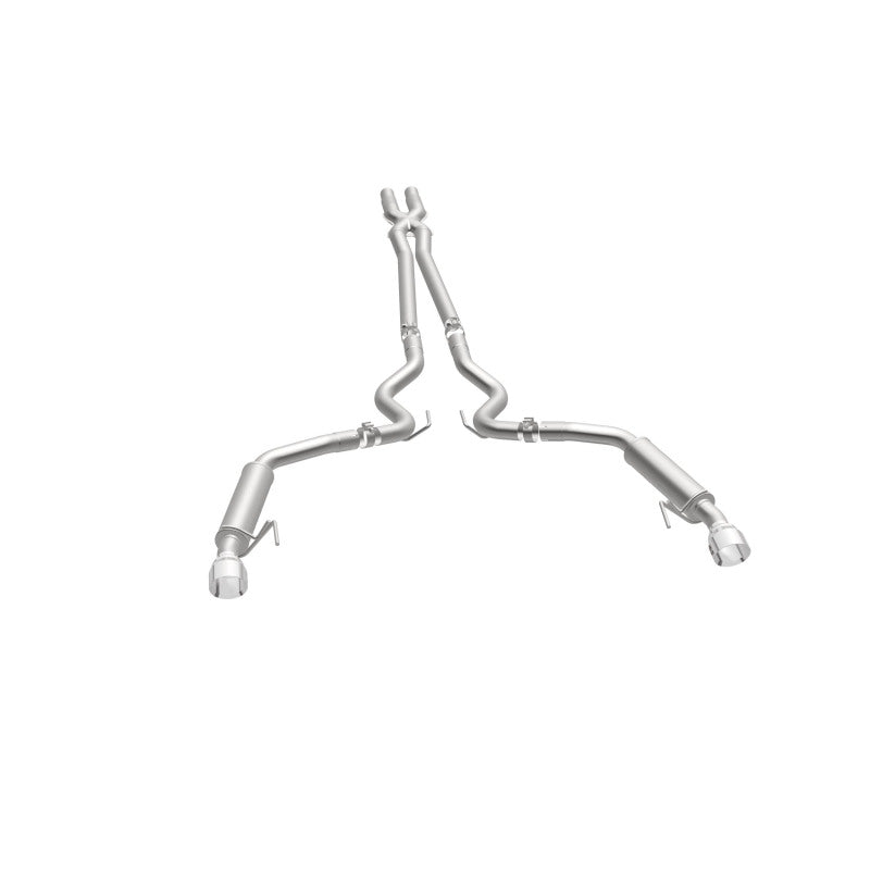 Magnaflow 19099 FITS: MagnaFlow Cat Back, SS, 2.5in, Competition, Dual Split Polished 4.5in Tips 2015 Ford Mustang V6 3.7L
