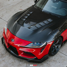 Load image into Gallery viewer, Seibon HD20TYSUP-TV-DS FITS 2020+ Toyota GR Supra TV-Style Carbon Fiber Hood