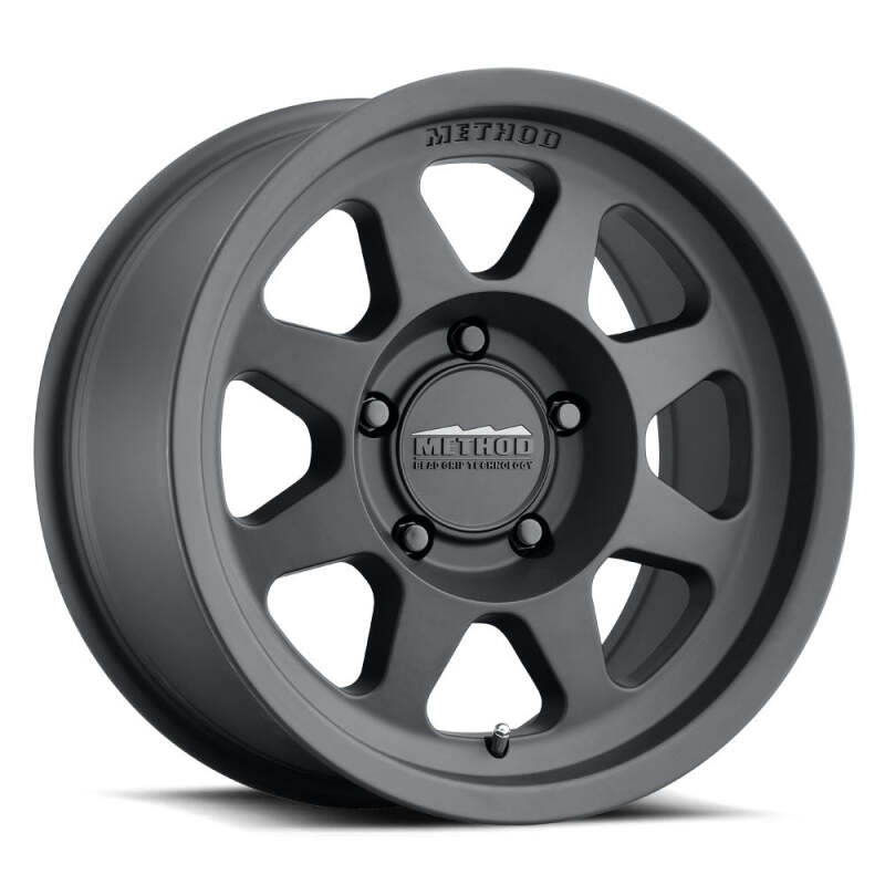 Method Wheels MR70166568590 FITS Method MR701 16x6.5 90mm Offset 6x180 138.9mm CB Matte Black Wheel