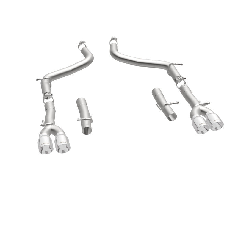 Magnaflow 19218 FITS: MagnaFlow Axle-Back, SS, 2.5in, Quad Split Rear 3.5in Tip 2015 Dodge Challenger 3.6L V6